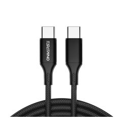 Câble de charge ONIVERSE USB-C vers USB-C - 3 mètres - Noir