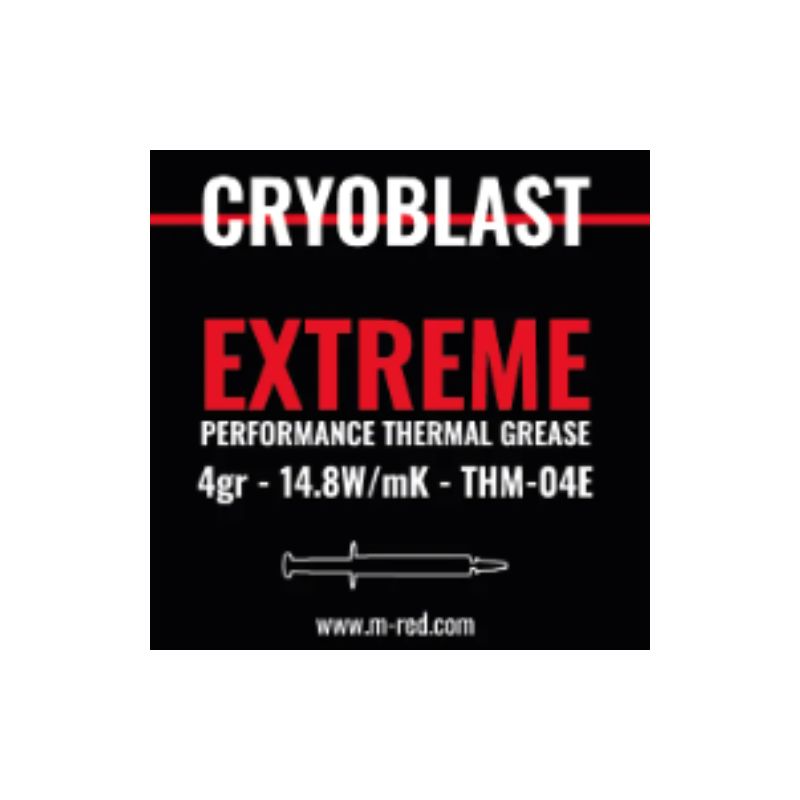 PATE THERMIQUE M.RED CRYOBLAST Extreme 4Gr