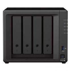Synology DiskStation DS923+ serveur de stockage NAS Tower AMD Ryzen R1600 4 Go DDR4L DiskStation Manager Noir