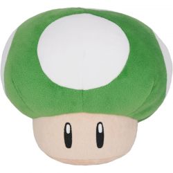 Peluche Super Mario - Champignon 1UP 16 cm
