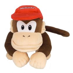 Peluche Super Mario - All Star Collection A21 - Diddy Kong 21cm