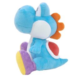PELUCHE Super Mario - Yoshi bleu ciel 20 cm