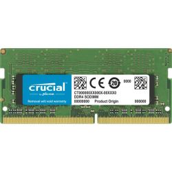 SO-DIMM DDR4 3200 MHz Crucial 32 Go (1x32 Go) CT32G4SFD832A