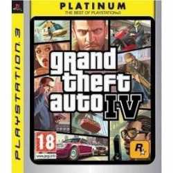 GTA IV (4) PLATINUM PS3 OCC