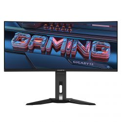 ECRAN PC GAMING INCURVE 34 POUCES GIGABYTE MO34WQC2 /240HZ / OLED/QUAD HD(3440 x 1440) / HDR / FREESYNC PREMIUM PRO/ HP
