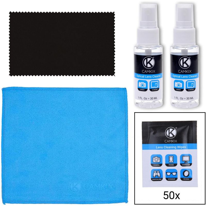 KIT DE NETTOYAGE VR SPRAY (X2) + LINGETTE (X50) + 2 MICROFIBRES