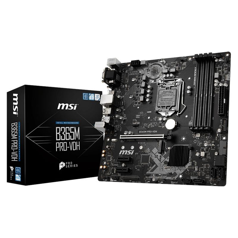 CARTE MERE MICRO ATX MSI B365M PRO-VDH LGA1151 M-ATX
