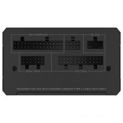 ALIMENTATION 100% MODULAIRE CORSAIR RM1000E (2025) 80+ GOLD 3.1