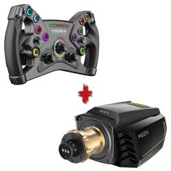 BUNDLE DIRECT DRIVE MOZA R16 + VOLANT MOZA KS