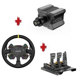 BUNDLE DIRECT DRIVE MOZA R12 + VOLANT RS V2 + PEDALIER CRP