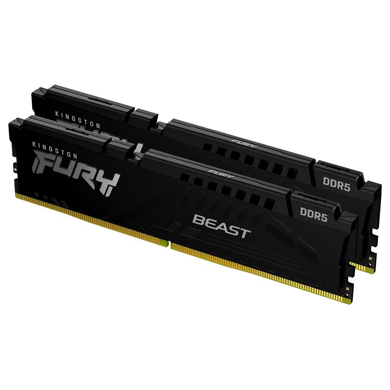 DDR 5 6000 MHZ KINGSTON FURY BEAST RGB 32 GB (2 X 16 GB) CL36 - BLACK