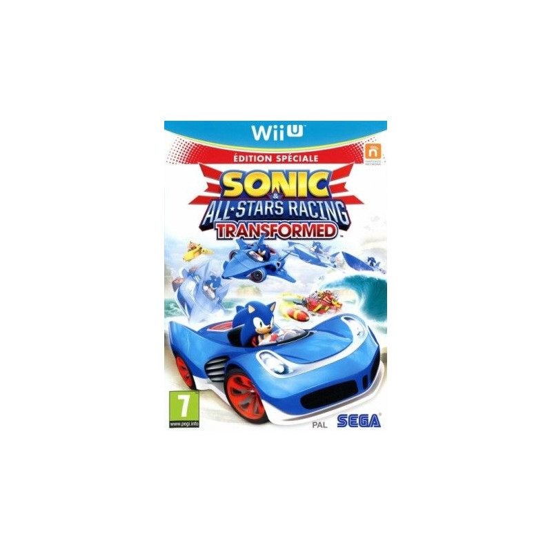 SONIC ALL STAR RACING TRANSFORMED WII U OCC