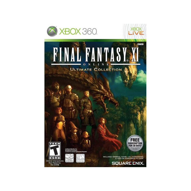 FINAL FANTASY XI XBOX 360