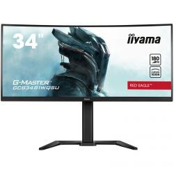 Ecran Gaming iiyama 34" LED - G-Master GCB3481WQSU-B1 Red Eagle
