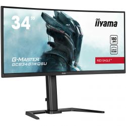 Ecran Gaming iiyama 34" LED - G-Master GCB3481WQSU-B1 Red Eagle
