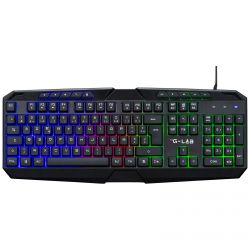 PACK CLAVIER/SOURIS THE G-LAB COMBO NATRIUM/FR 4 en 1