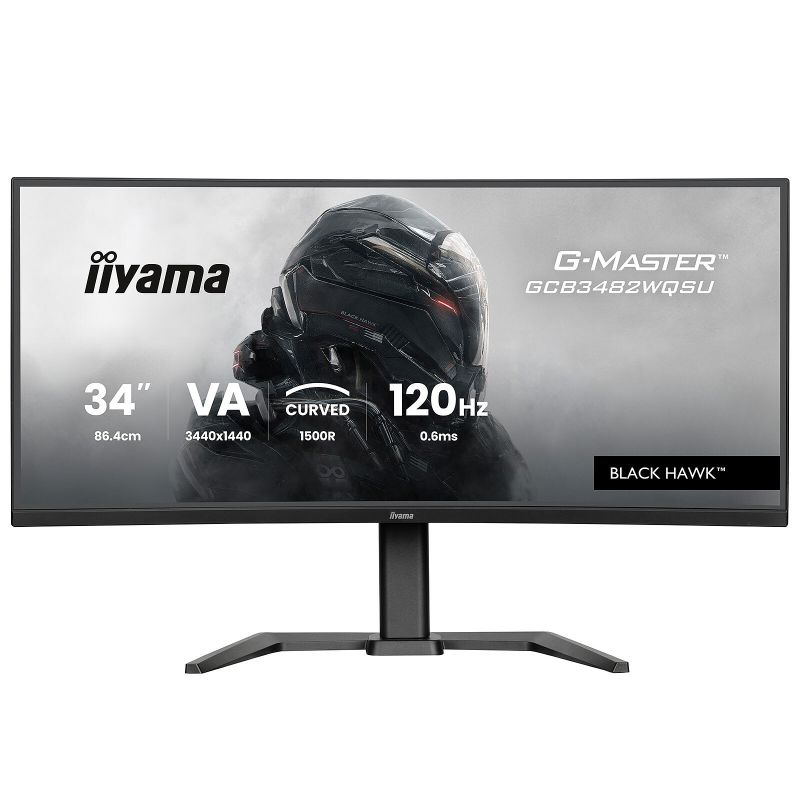 Ecran Gaming iiyama 34" LED - G-Master GCB3482WQSU-B1 Red Eagle