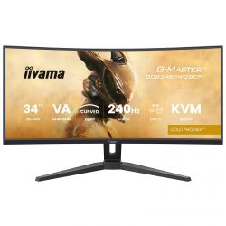 ECRAN GAMING 34" iiyama LED - G-Master GCB3486WQSCP-B1 Gold Phoenix