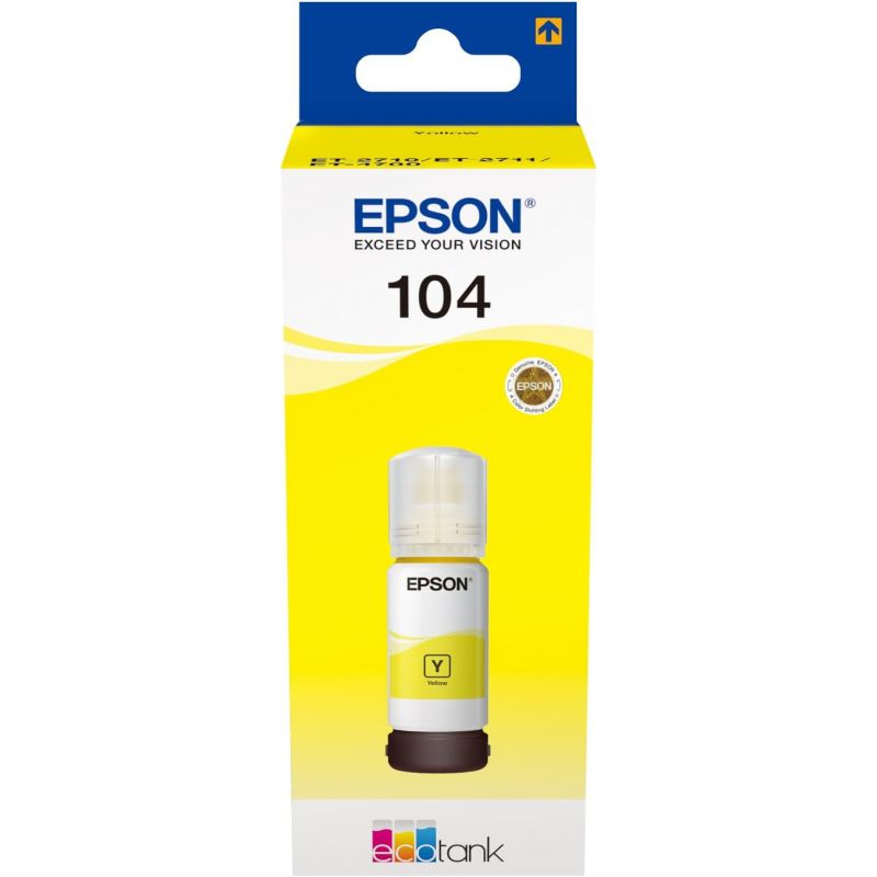 CARTOUCHE 104 EcoTank Pigment yellow