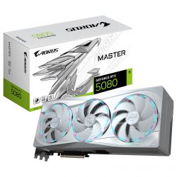 CARTE GRAPHIQUE GIGABYTE RTX 5080 AORUS MASTER ICE-16GD