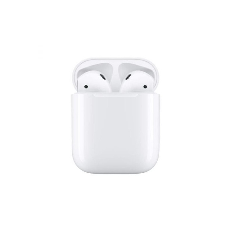 APPLE AURICULAIRE AIRPODS 2 + BOITIER DE CHARGE