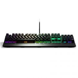 CLAVIER GAMING SteelSeries Apex 5 - Hybride Mécanique - Repose-Mains Magnétique Premium - RGB QWERTY