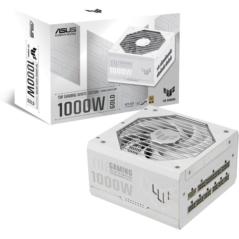 ASUS TUF GAMING 1000W GAMING WHITE 80+ GOLD