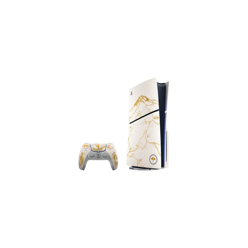 CONSOLE PS5 SLIM 1000 GO ( 1TO ) DISQUE VERSION EDITION GHOST OF YOTEI