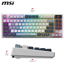 CLAVIER MECANIQUE MSI FORGE GK600 TKL W SKY FR