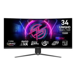 ECRAN GAMING 34" INCURVE MSI MPG 346CQRF X24