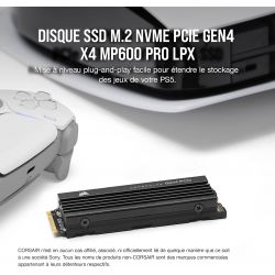 SSD NVME CORSAIR MP600 PRO LPX 500GO