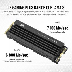 SSD NVME CORSAIR MP600 PRO LPX 500GO