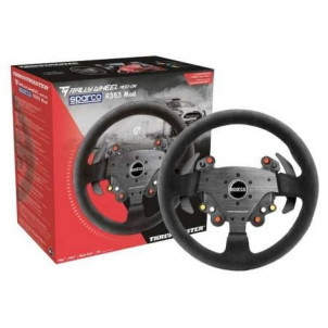 THRUSTMASTER TM RALLY SPARCO R383 (ROUE SEULE) 33CM CUIR BOITE SEQUENTIELLE METAL 9 BOUTONS+1CROIX