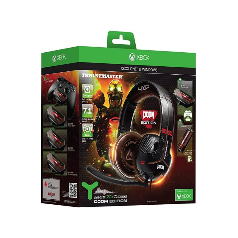 CASQUE THRUSTMASTER Y-350X DOOM EDITION 7.1 (MULTI)