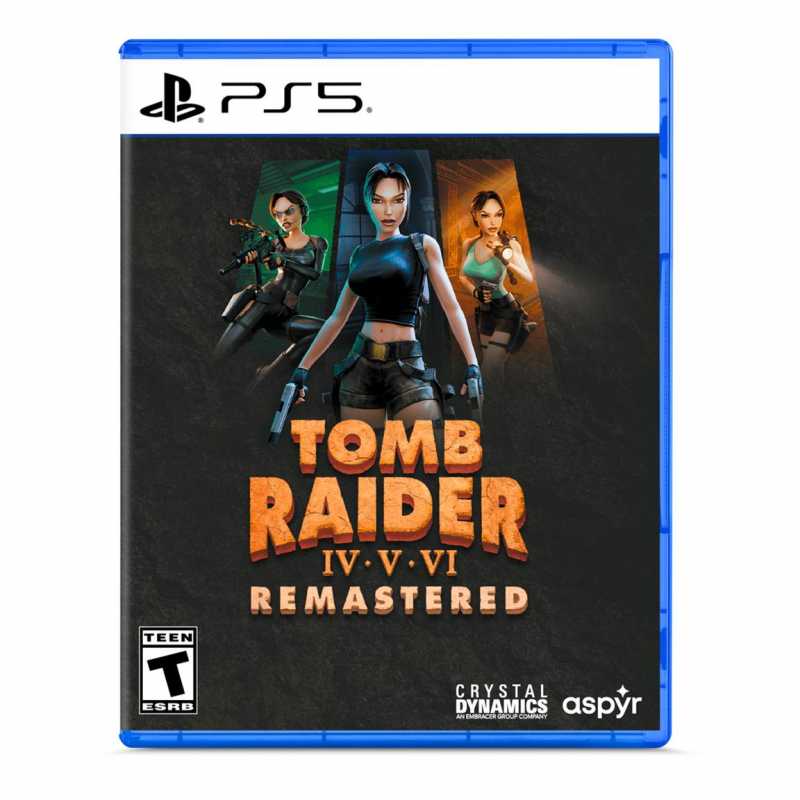 TOMB RAIDER IV-V-VI REMASTERED STARRING LARA CROFT PS5