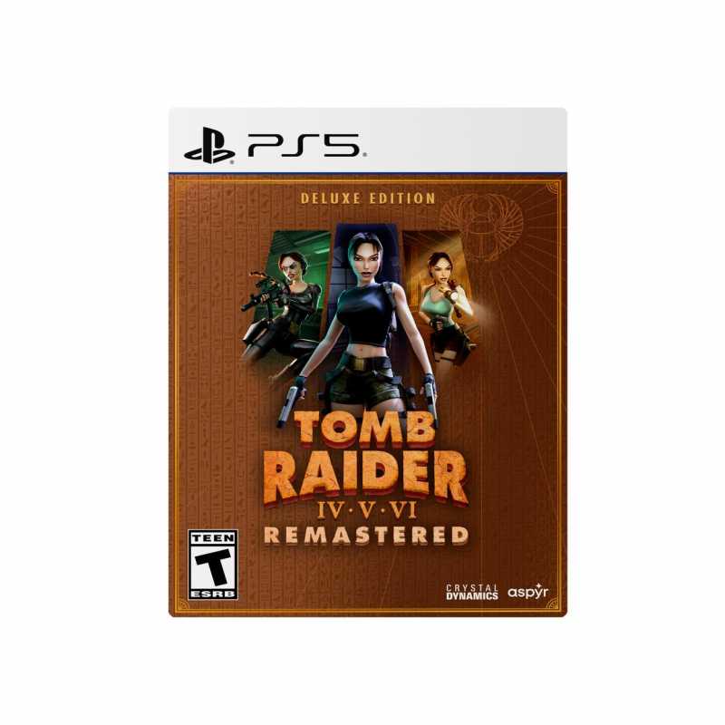TOMB RAIDER IV-V-VI REMASTERED STARRING LARA CROFT - DELUXE edition PS5