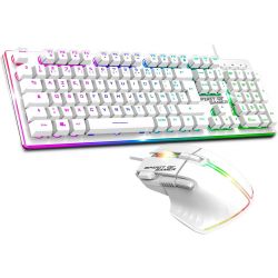 PACK CLAVIER / SOURIS GAMER SOG ULTIMATE 600 FILAIRE BLANC