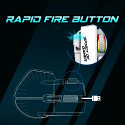 PACK CLAVIER / SOURIS GAMER SOG ULTIMATE 600 FILAIRE BLANC