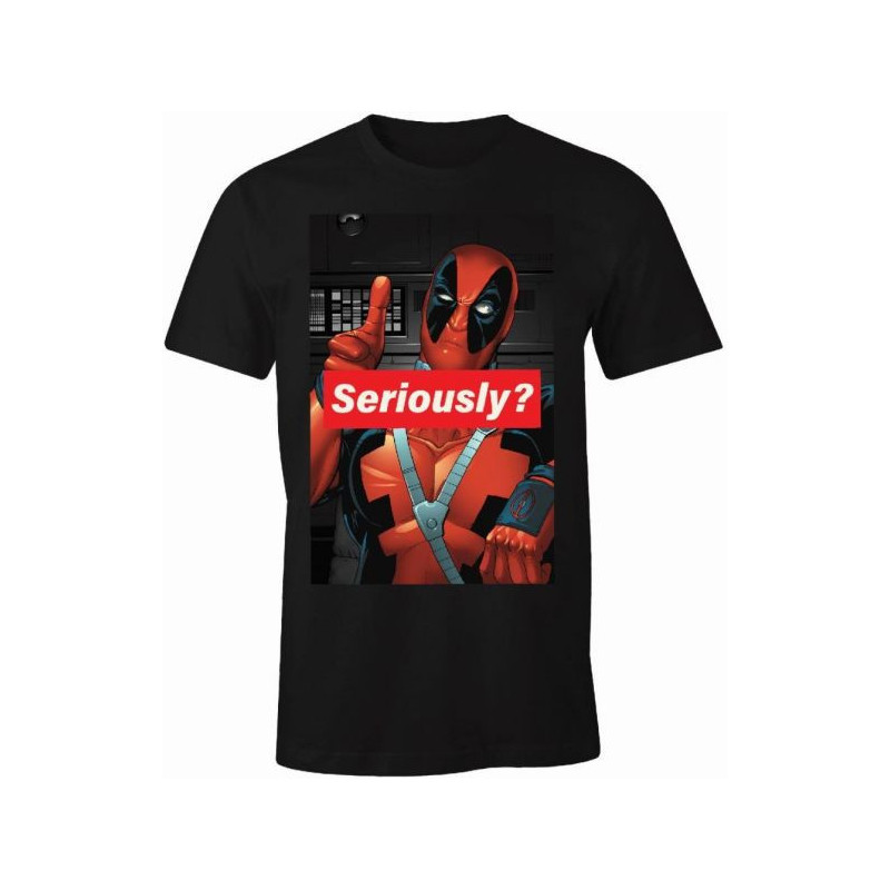 T-SHIRT DEADPOOL - MARVEL SERIOUSLY (L)