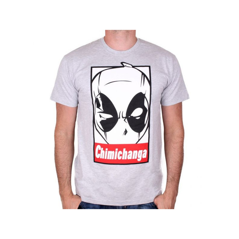 T-SHIRT DEADPOOL - MARVEL CHIMICHANGA (XXL)