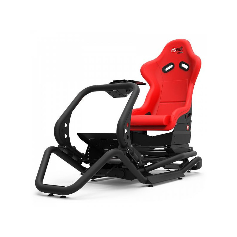 RSEAT N1 SIEGE DE COURSE ( BAQUET ROUGE / CHASSIS BLACK )