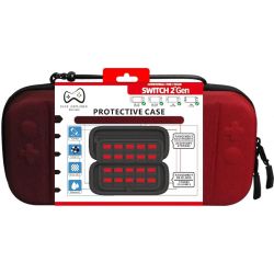 SACOCHE DEEP EXPLORER PROTECTIVE CASEPréformé Avec Reliefs Des Boutons (noir /Rouge )SWITCH 2