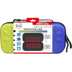 PROTECTIVE CASEPréformé Avec Reliefs Des Boutons (Jaune / Bleu ) DEEP EXPLORER SWITCH 2