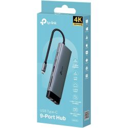 hub & concentrateur TP-LINK UH9120CUSB 3.2 Gen 1 (3.1 Gen 1) Type-C 5000 Mbit/s