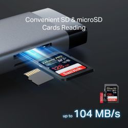 hub & concentrateur TP-LINK UH9120CUSB 3.2 Gen 1 (3.1 Gen 1) Type-C 5000 Mbit/s