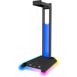 Speedlink EXCELLO NX RGB Headset Stand, USB 2.0 Hub, black