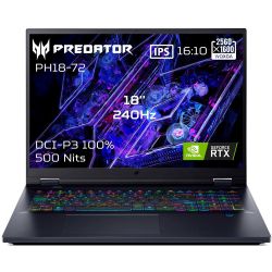 PC portable GAMING Acer Predator Helios Neo 18 AI PHN18-72-99MT 18" LCD 240 Hz ULTRA 9 / 5070 /1TO /32 GO