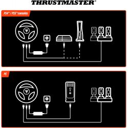 THRUSTMASTER VOLANT T598 NEW + PEDALIER ( PS4/ PS5/PC)