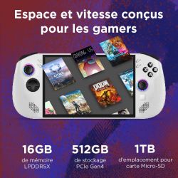 LENOVO LEGION GO S - 512 GO BLANC