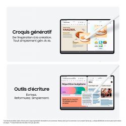 Samsung Galaxy Tab S11 Ultra 14.6" Wi-Fi - 12 Go / 256 Go - Argent